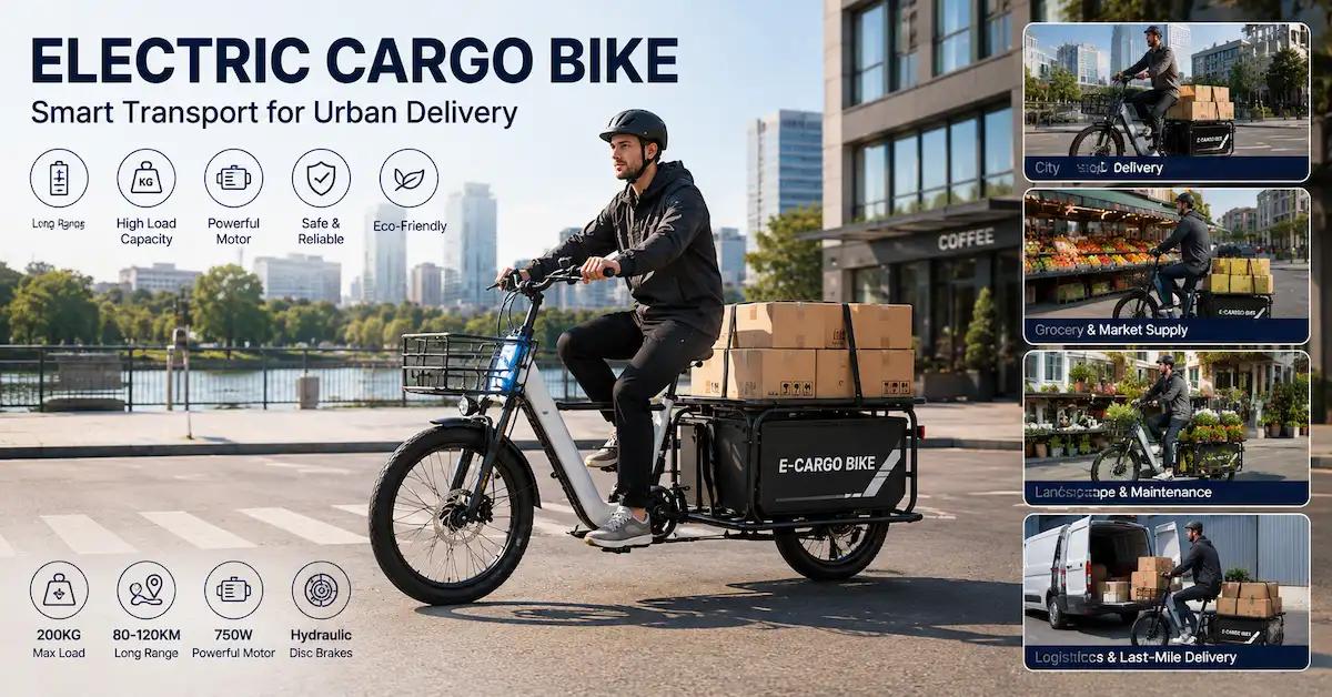Electric Cargo Bike Factory: How to Choose a Reliable OEM Partner for Commercial Mobility