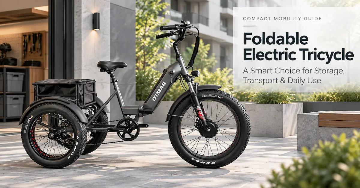 Foldable Electric Tricycle Buying Guide: Storage, Transport, and Fleet Fit